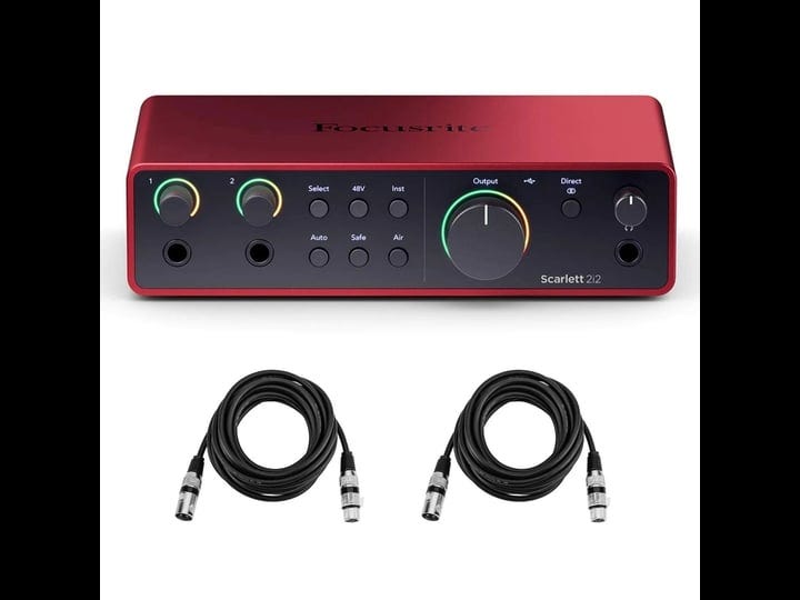 scarlett-2i2-4th-gen-2x2-usb-audio-interface-with-software-suite-2x-xlr-m-to-f-microphone-cable-size-1