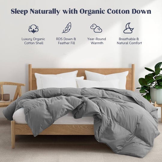 puredown-all-season-100-organic-cotton-down-duvet-insert-medium-warmth-comforter-gray-cal-king-1