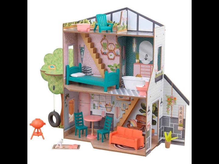 kidkraft-backyard-cookout-wooden-dollhouse-with-16-play-furniture-accessories-1