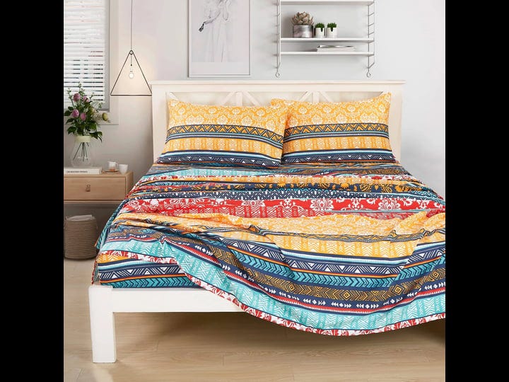 chezmoi-collection-amara-4-piece-boho-stripe-bed-sheet-set-floral-colorful-bohemian-printed-brushed--1