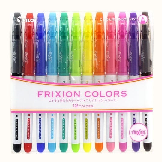 pilot-frixion-colors-erasable-marker-12-color-set-1