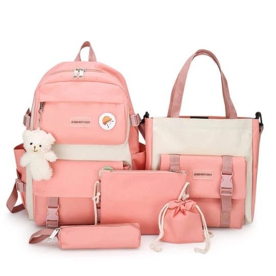 aonuowe-5pcs-aesthetic-backpack-set-for-school-teens-girls-daypack-cute-trendy-large-capacity-preppy-1