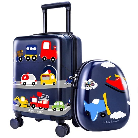 iplay-ilearn-kids-carry-on-luggage-set-18-hardside-rolling-suitcase-w-spinner-wheels-hard-shell-trav-1