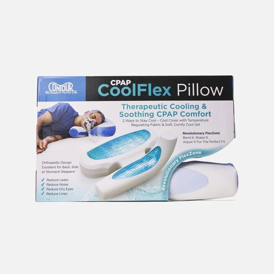 Comfortable CPAP Memory Foam Pillow with Temperature Regulation and Flexible Support | Image