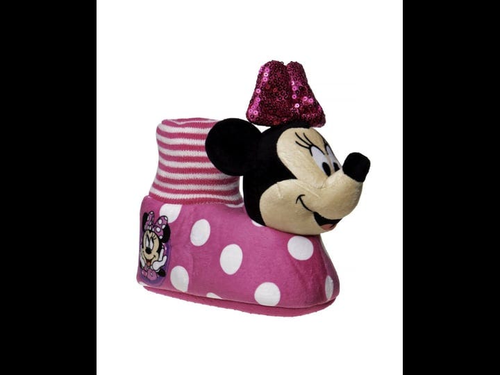 disney-toddler-girls-minnie-mouse-slippers-fuchsia-white-1