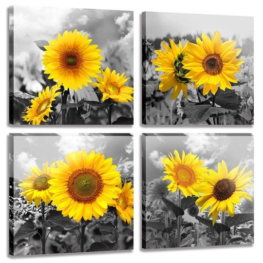 mesese-wall-art-decor-4-panels-sunflower-canvas-wall-art-giclee-modern-home-decoration-watercolor-po-1