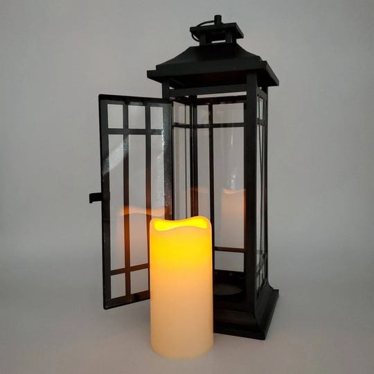 battery-operated-14-black-window-metal-lantern-with-led-candle-1