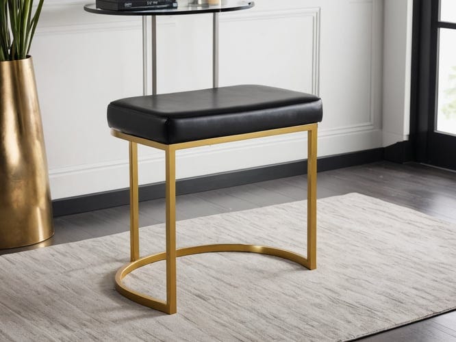 Black-Gold-Vanity-Stools-1