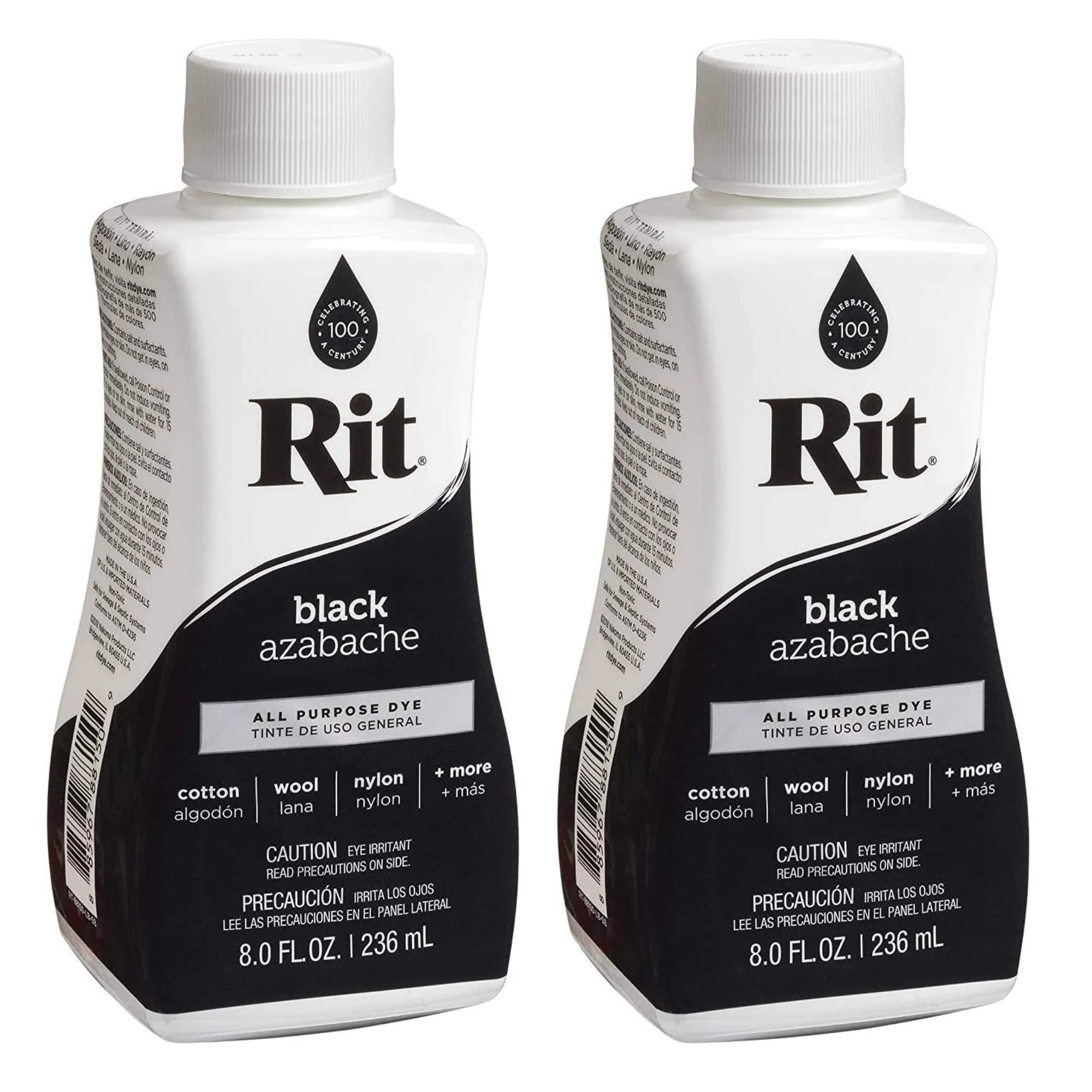 Black Rit Dye Liquid for Clothing and Accessories | Image