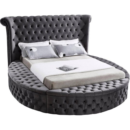 meridian-furniture-luxus-grey-velvet-queen-bed-1