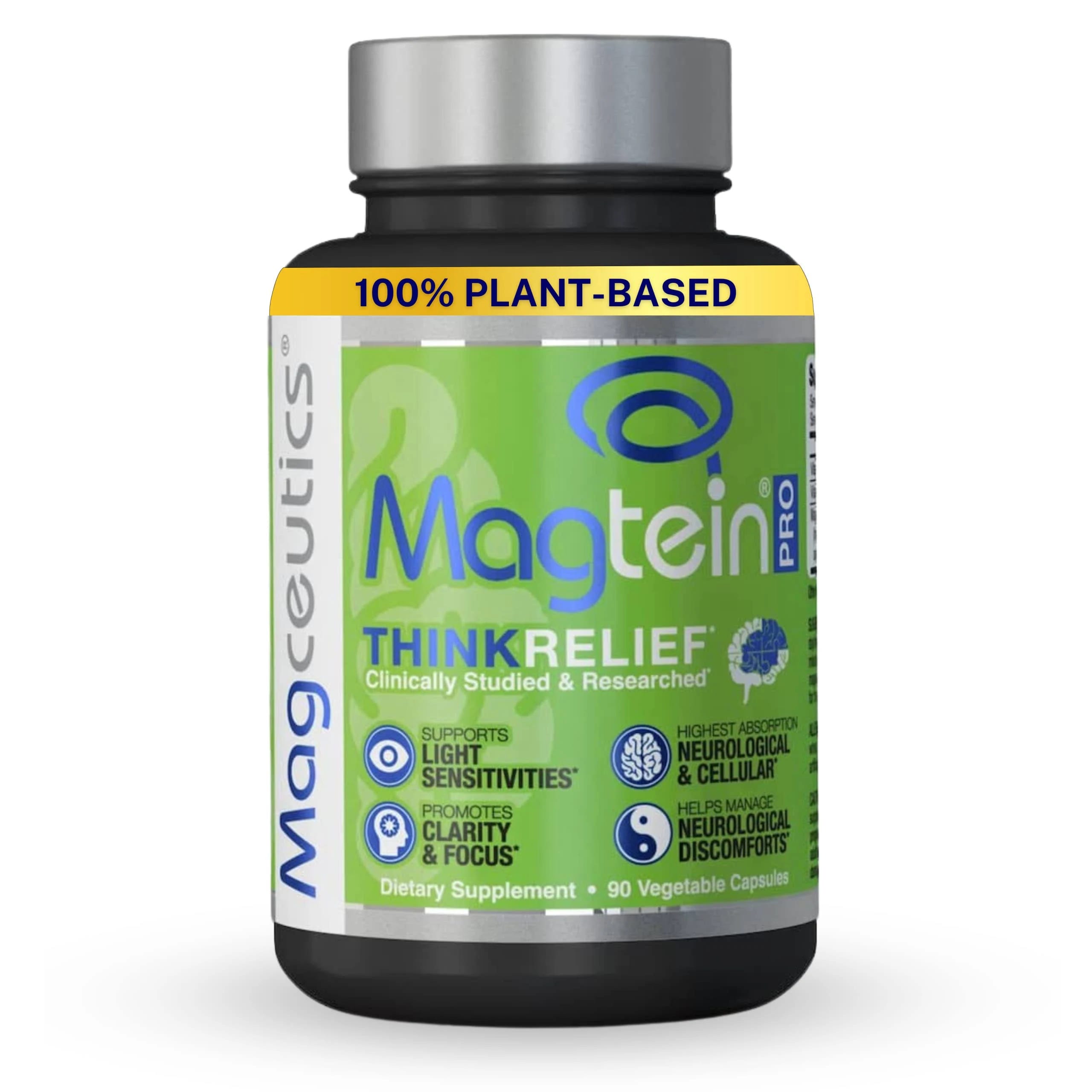 Magceutics MagteinPRO: Advanced Magnesium Taurate for Cognitive Support and Neurological Relief | Image