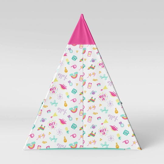 pillowfort-kids-play-indoor-tent-teepee-pink-unicorn-1