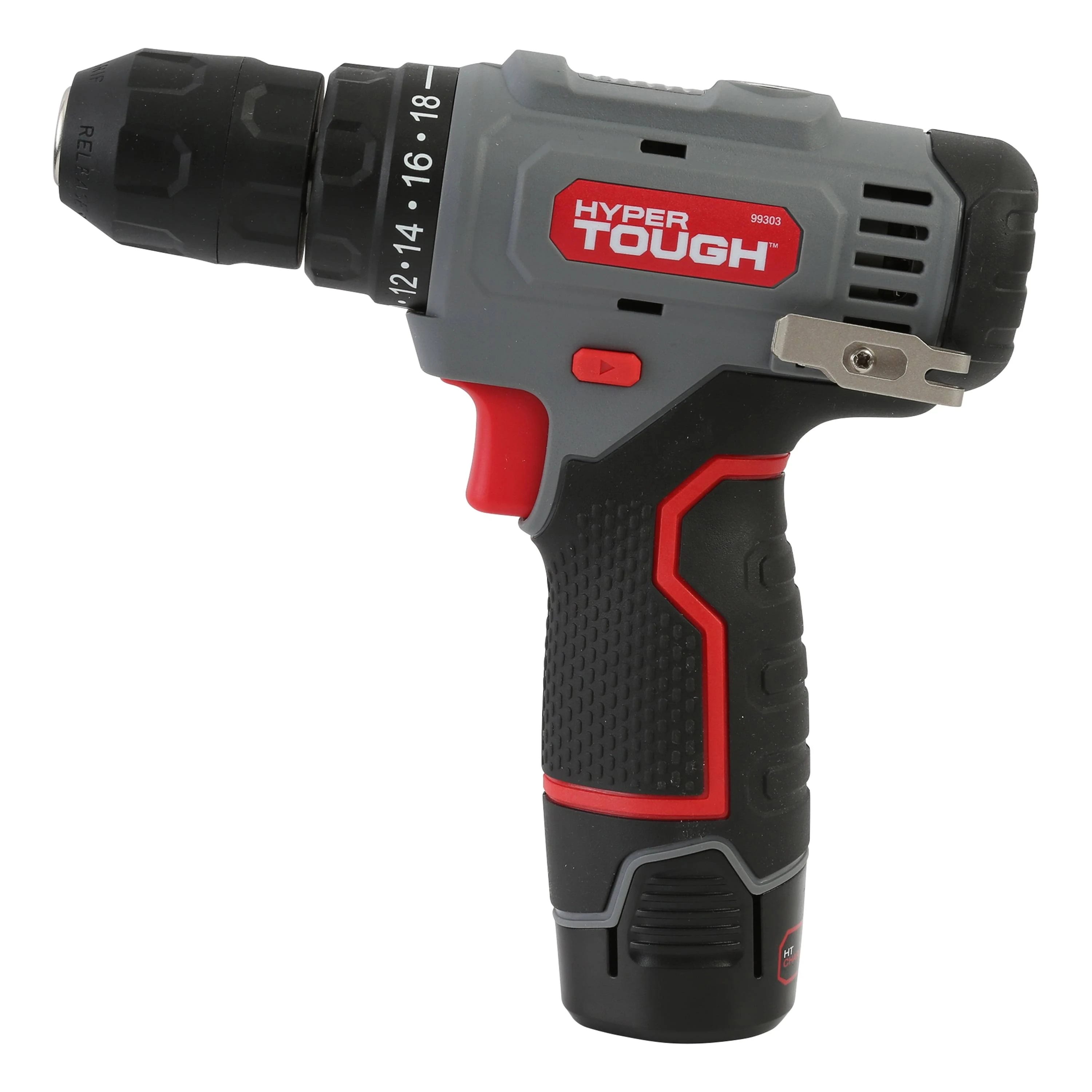 Powerful & Compact Hyper Tough Lithium-Ion Cordless 3/8-Inch Drill Driver | Image