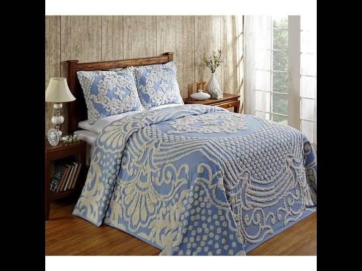 better-trends-florence-bedspread-queen-blue-1