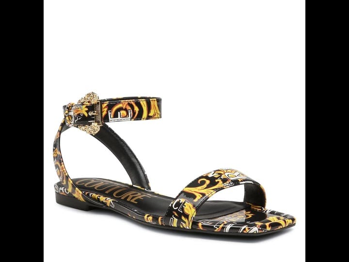 versace-jeans-couture-black-gold-logo-baroque-flat-sandals-for-womens-1