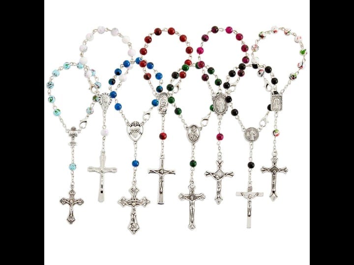 juvale-24-small-mini-catholic-rosary-bracelet-for-women-and-men-prayer-beads-for-baptism-christening-1