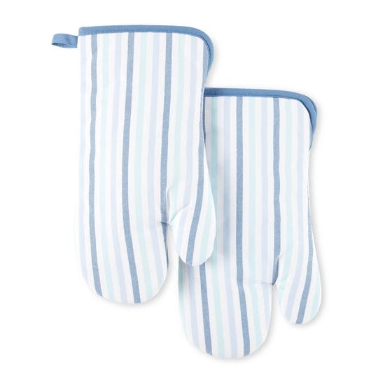 martha-stewart-daisy-stripe-blue-cotton-oven-mitt-set-of-3