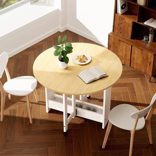 kasshom-round-drop-leaf-folding-dining-table-multifunctional-convertible-dining-room-table-for-kitch-1