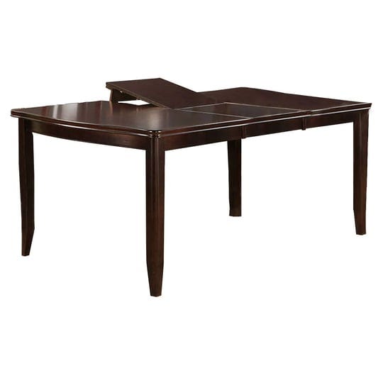 benjara-red-60-inch-rectangular-dining-table-2-extendable-butterfly-leafs-brown-1