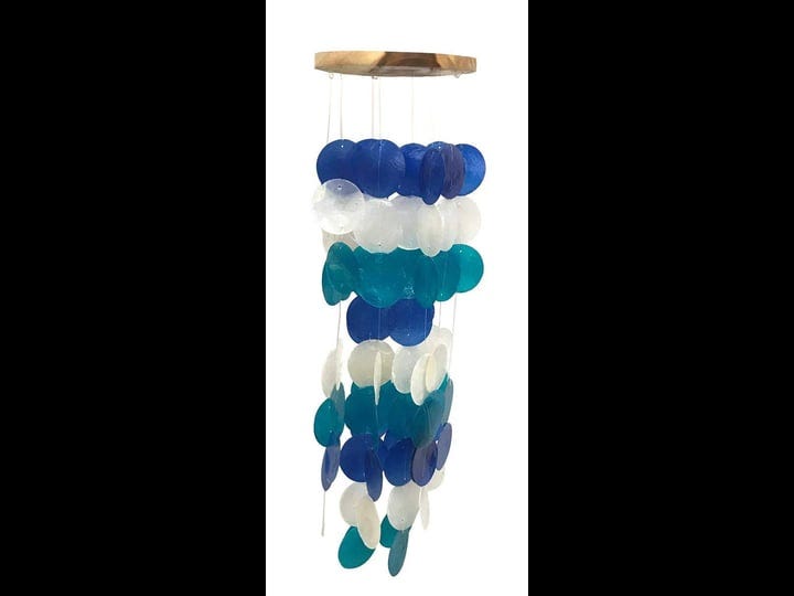 barry-owen-capiz-wind-chime-blue-white-turquoise-1