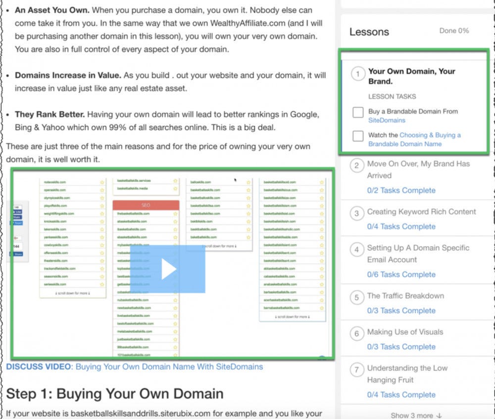 Buying your own Domain