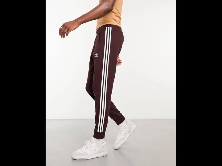 adidas-originals-classics-3-stripes-joggers-in-shadow-brown-1
