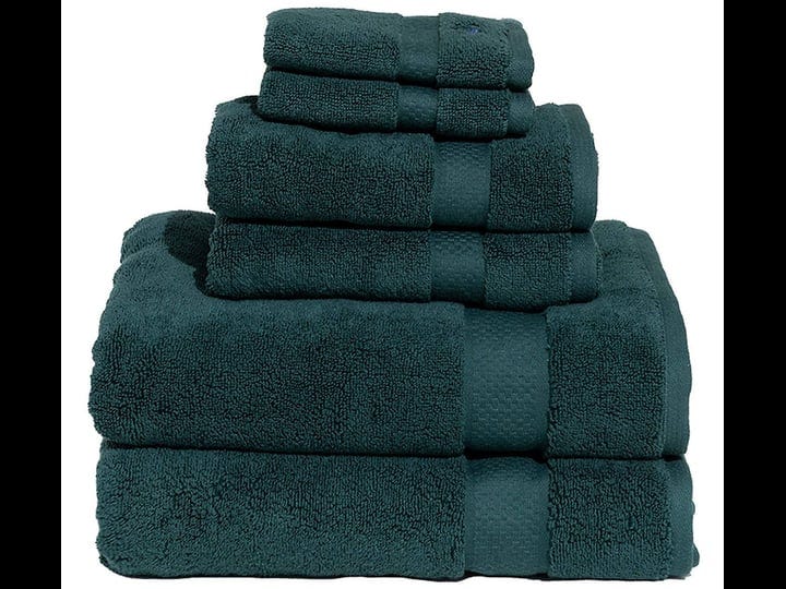 royal-velvet-signature-solid-6-piece-towel-set-green-1