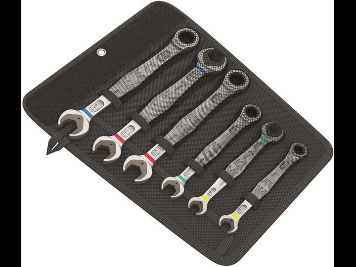 wera-joker-6-ratcheting-combination-double-open-ended-wrench-set-1