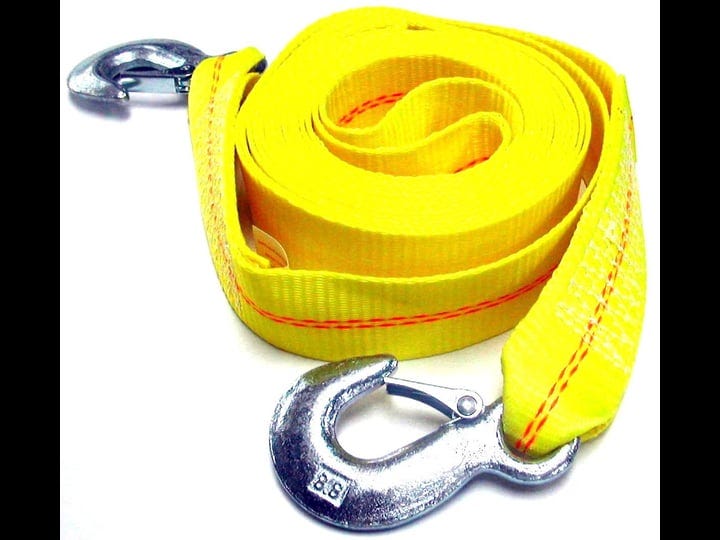 hfs-2-x-30-4-5-ton-2-inch-x-30-ft-polyester-tow-strap-rope-2-hooks-10000lb-towing-recovery-1