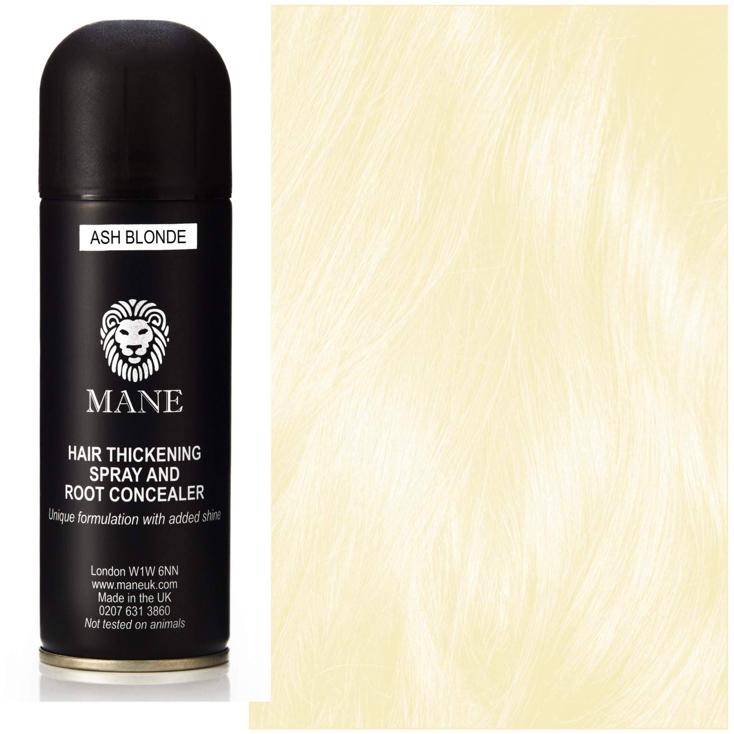 Mane Hair Thickening Spray & Root Concealer: Instantly Thicker Hair in 12 Natural Shades | Image