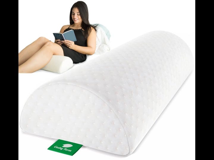 cushy-form-bolster-pillow-for-lumbar-and-leg-support-22-1-x-8-7-x-5-1-inches-half-moon-memory-foam-c-1
