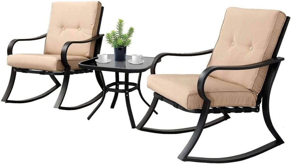 solaura-3-piece-outdoor-rocking-chairs-bistro-set-black-steel-patio-furniture-with-brown-thickened-c-1
