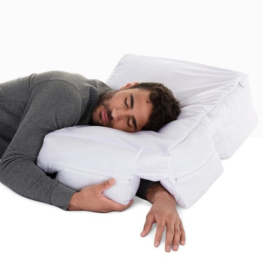 wife-pillow-soft-medium-support-ergonomic-arm-holes-positioner-bed-side-sleeper-shoulder-cervical-ne-1