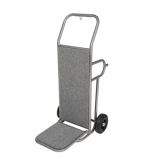 csl-2211ss-gry-deluxe-stainless-steel-gray-carpeted-luggage-cart-hand-truck-48-x-22-x-27-1-2-1