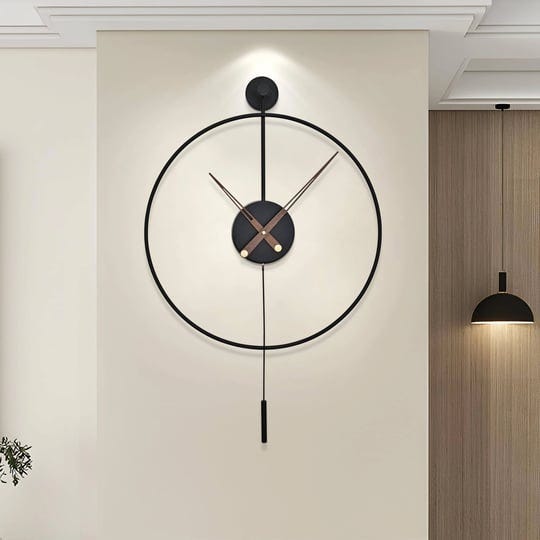 leike-large-wall-clocks-for-living-roomoversized-decorative-black-metal-20-inch-silent-non-ticking-b-1