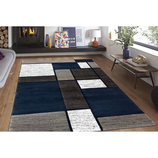 rugshop-contemporary-modern-boxes-area-rug-5-3-x-7-3-navy-1