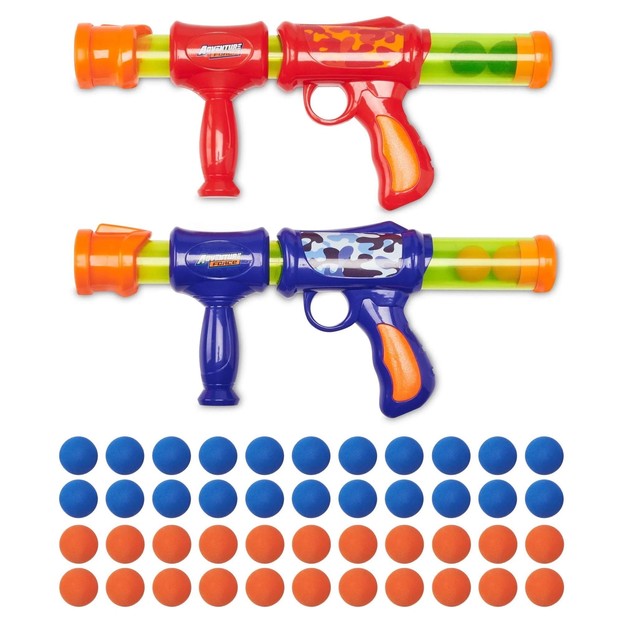 Adventure Force Pop & Bop Pop Blasters - Perfect for Fun-filled Orby Gun Battles for Kids Ages 6+ | Image