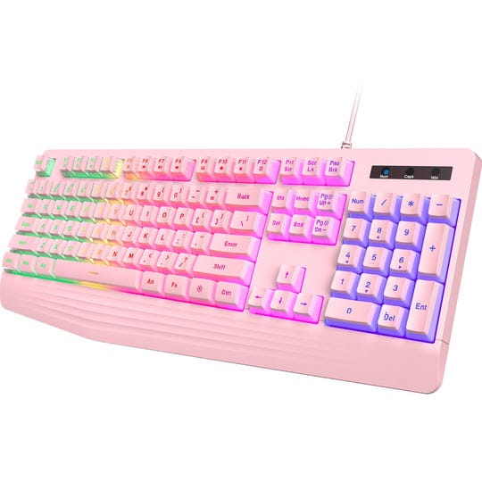 yesbeaut-pink-gaming-keyboard-rainbow-led-backlit-104-keys-silent-light-up-creamy-keyboard-with-wris-1