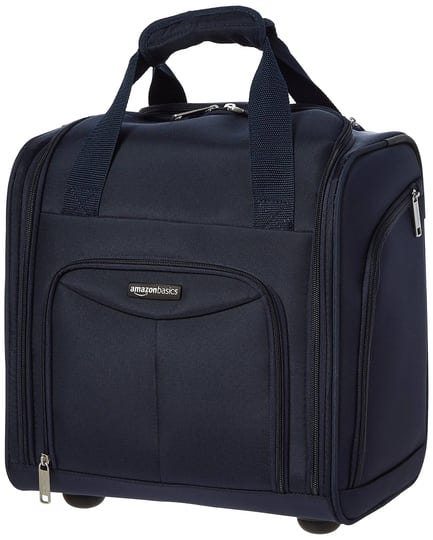 amazon-basics-underseat-carry-on-rolling-travel-luggage-bag-14-inches-navy-blue-1