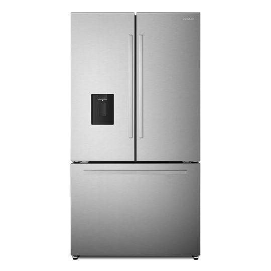 cosmo-22-4-cu-ft-3-door-french-door-refrigerator-with-water-dispenser-and-ice-maker-in-stainless-ste-1