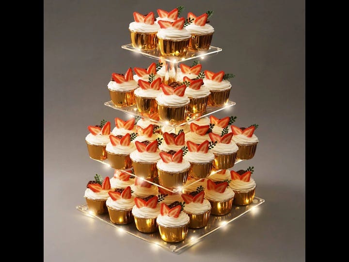 kimdee-4-tier-acrylic-cupcake-stand-for-50-cupcakes-dessert-tower-with-led-string-square-1