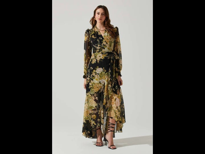 kamila-long-sleeve-floral-wrap-maxi-dress-black-yellow-multi-m-1