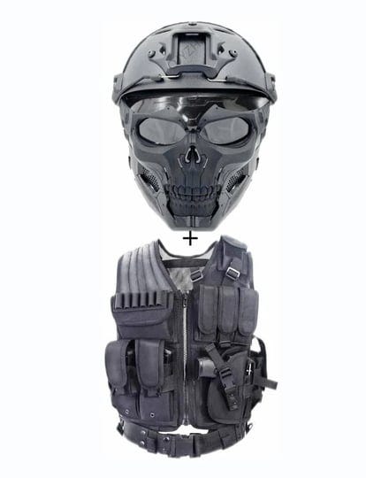 qjyzhan-pj-tactical-fast-helmet-and-airsoft-mask-skull-full-mask-tactical-vest-outdoor-ultra-light-b-1