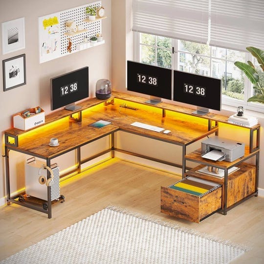 afuhokles-l-shaped-desk-with-hutch-storage-shelves-file-drawer-and-power-outlet-66-computer-gaming-d-1