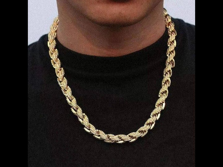 premium-thick-iced-out-rope-chain-rose-gold-22inch-1