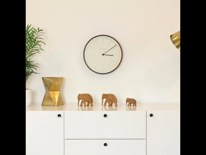 newgate-mr-clark-wall-clock-in-dark-plywood-1