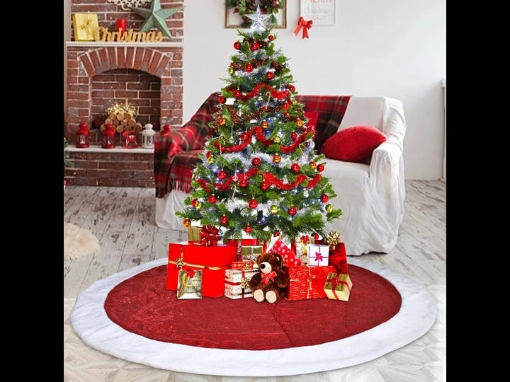 sheng-hong-72-inch-christmas-tree-skirts-christmas-decorations-for-party-holiday-home-decoration-red-1