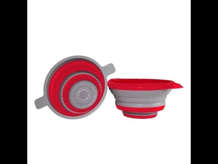 kitchen-maestro-set-of-2-collapsible-colander-and-strainer-red-dishwasher-safe-1