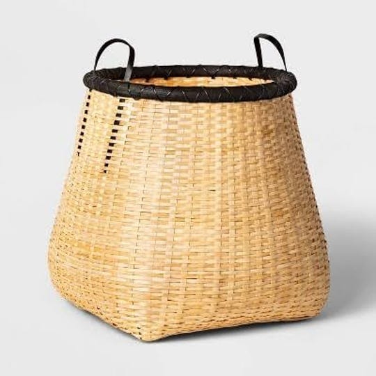 large-natural-bamboo-basket-with-black-handles-threshold-1