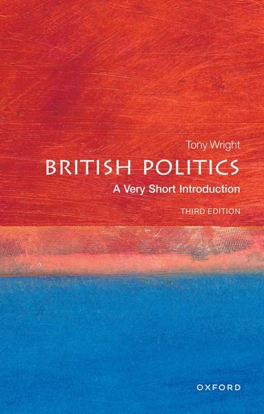 PDF British Politics: A Very Short Introduction By Tony Wright